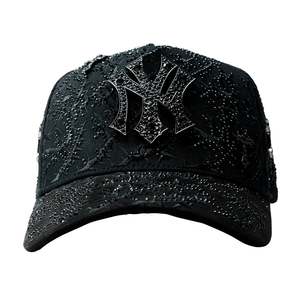 AURALLISS OBSIDIAN CROSS CAP