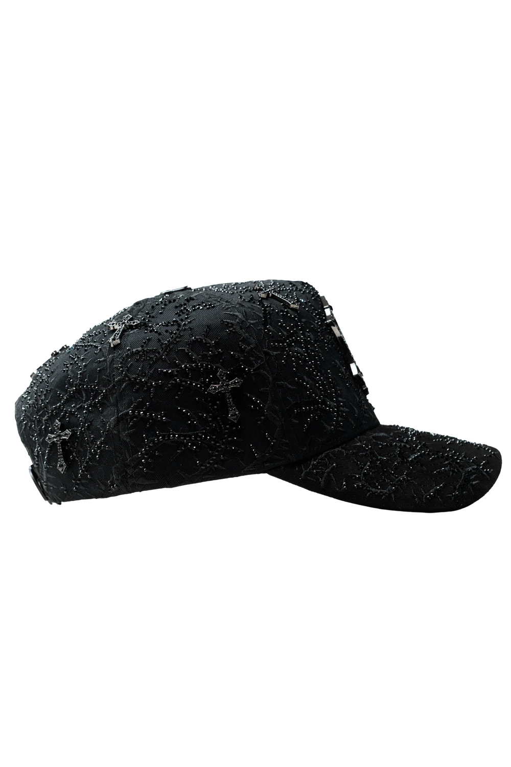 AURALLISS OBSIDIAN CROSS CAP