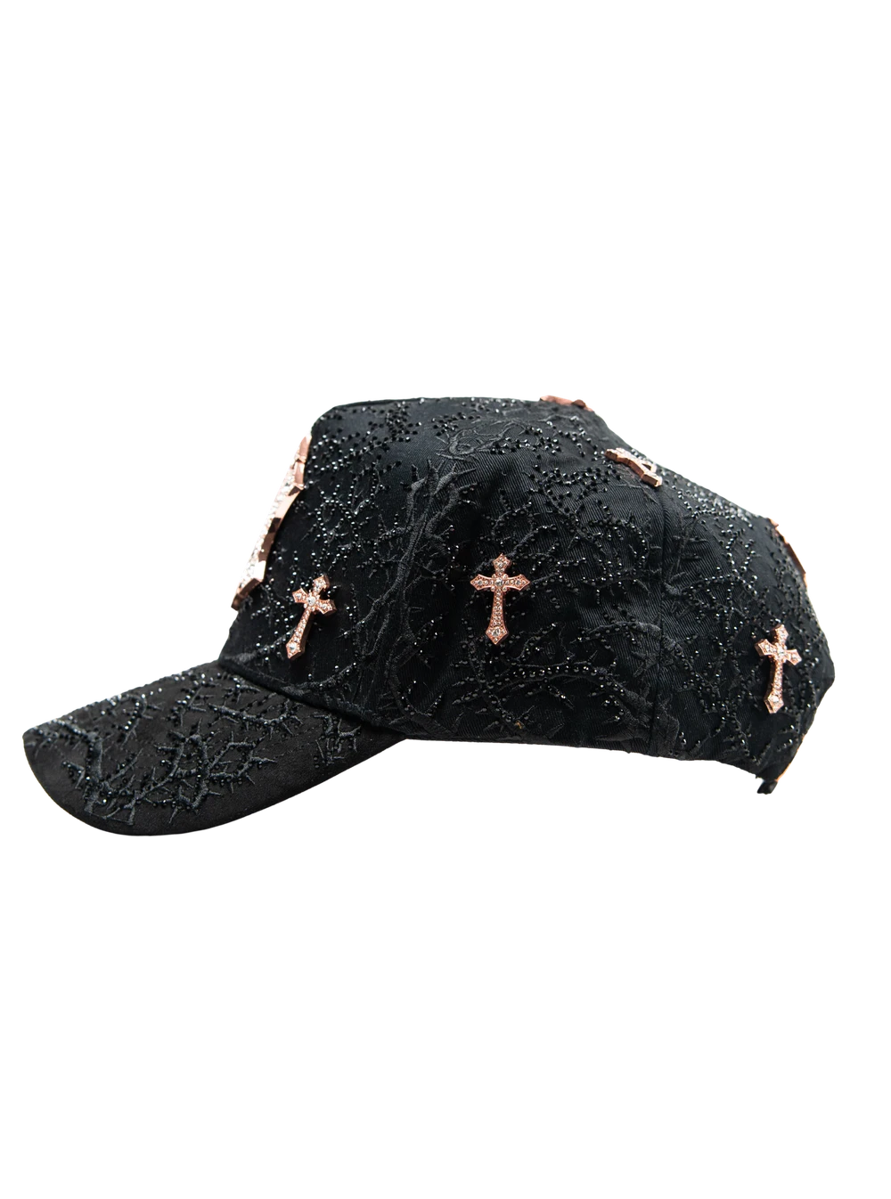 AURALLISS OBSIDIAN CROSS CAP