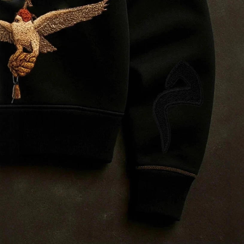 Desert Eagle Print Streetwear Hoodie