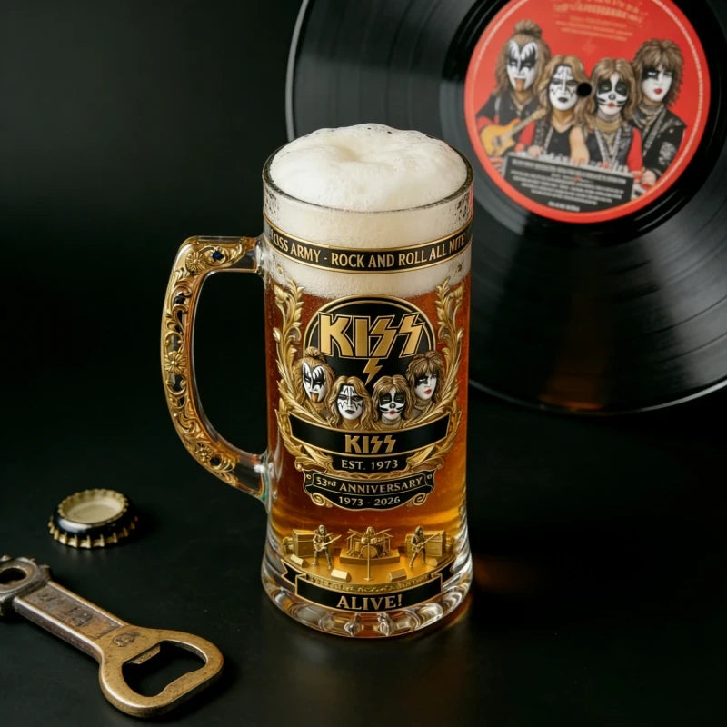 KISS Anniversary Commemorative Beer Mug