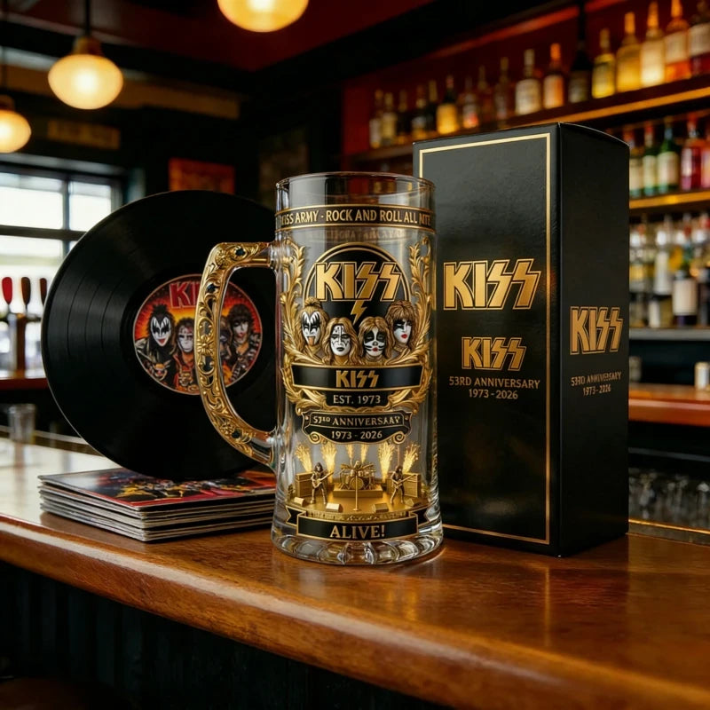 KISS Anniversary Commemorative Beer Mug