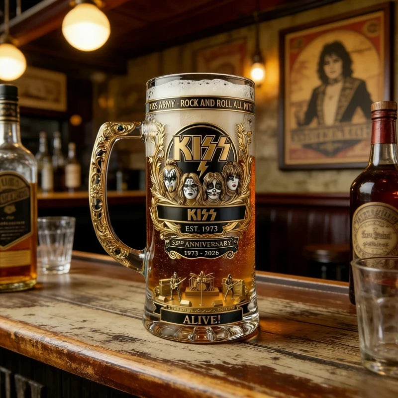 KISS Anniversary Commemorative Beer Mug