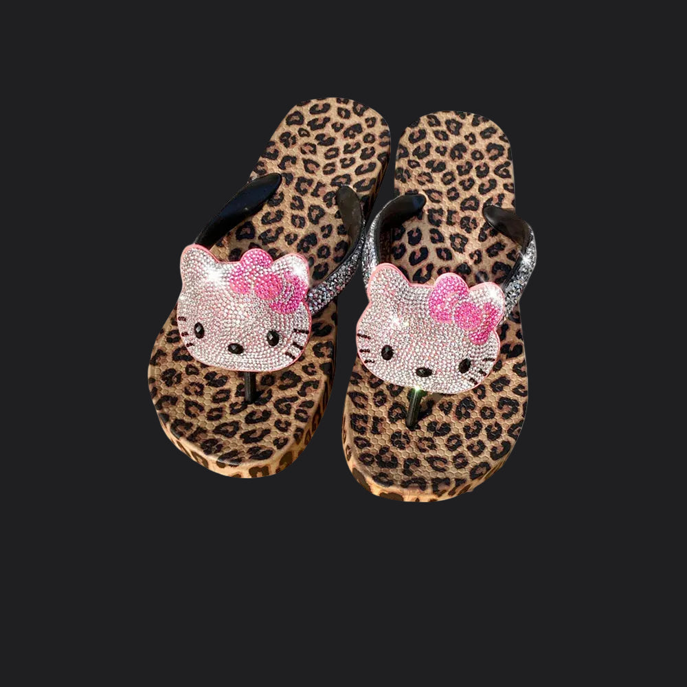 Cheetah HK Flip Flops